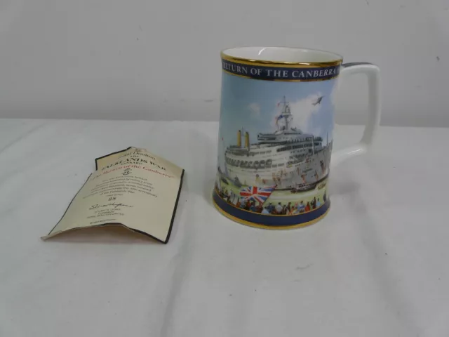 Royal Doulton Falklands War Tankard Return Of The Canberra - Thames Hospice