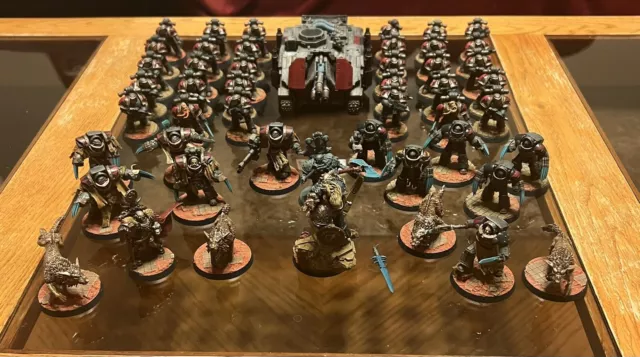 Space wolves, forgeworld, horus heresy, 30k, 40k, Warhammer, painted, army