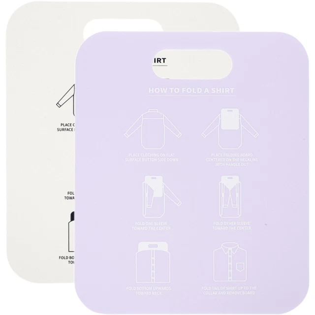 2 pz Abbigliamento Tavola Vestiti Pieghevoli Camicia Tavolo Pieghevole Vestiti Pieghevoli