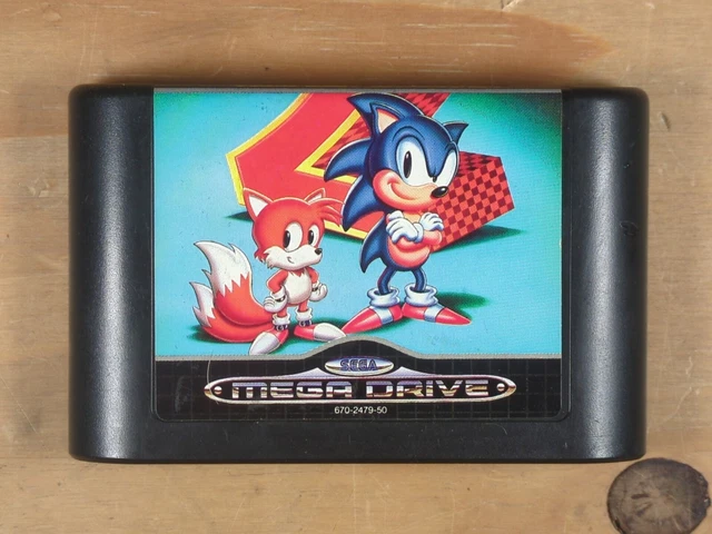 SONIC THE HEDGEHOG 2 Sega Mega Drive Cartridge Tested And Working £7.96 ...