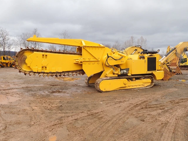 1989 Trencor Jetco 860L Crawler Trencher CAT DIESEL 26" Chain Rock Bar 1989 Trencor Jetco 860L Crawler Trencher CAT DIESEL 26" Chain Rock Bar