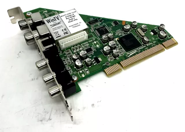 Hauppauge Wintv-Hvr1110 Lf Rev B4B4 Dvb-T Multi-Pal Pci Tv Card 67209 Lf