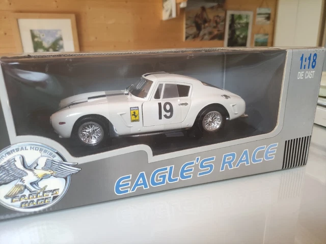 Idea 3 1/43 – Ferrari 250 GT SWB – 24 Heures Du Mans 1961 – Vert – Le Mans