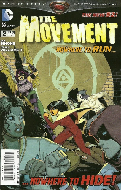 The Movement #2 Comic 2013 - DC Comics - Supernatural Superheroes