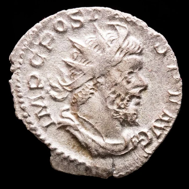 *Lucernae* Postumo 260-269 dC. - Antoniniano, Lugdunum. FIDES MILITVM (1039)