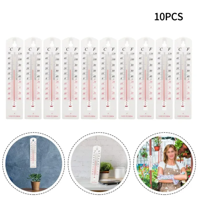 Thermometer Messgerät 10 Stück Ersatz Garten Hohe Qualität Luftfeuchtigkeit