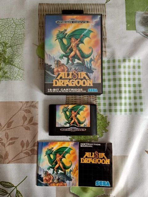 Alisia dragoon , pal sega Megadrive , complet