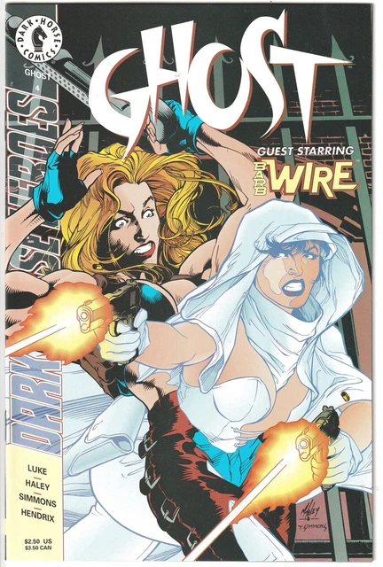 Dark Horse 1995 GHOST #4 Near Mint Condition Bag/Board Comics NM Barb Wire