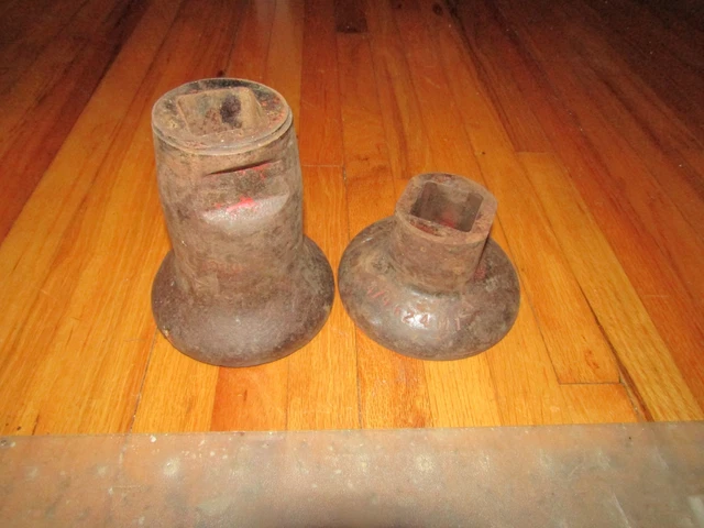 1 PAIR MF 520 620 820 DISC BEARING SPOOLS MASSEY FERGUSON 479624m1 and 479621m1