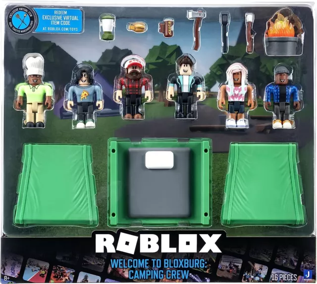 Roblox Welcome To Bloxburg Mechanic Mayhem Mike's Motors Action Figure w/  Code