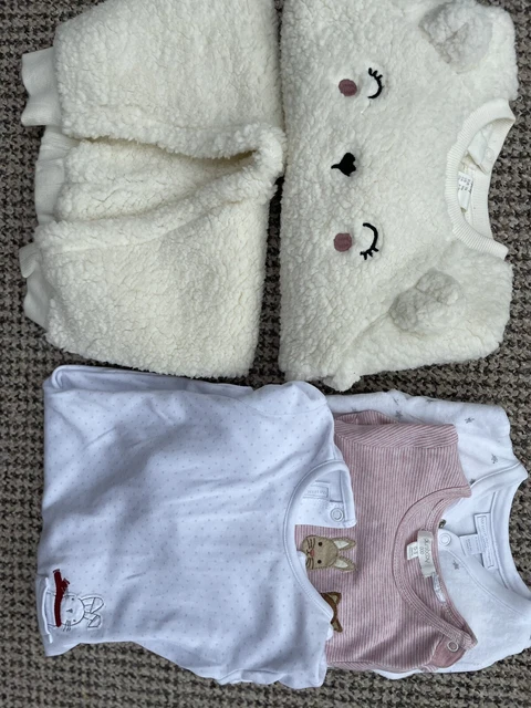 vestiti bambina 0-3 Purebaby 0-3 White Company, 3-6 White Compan 6-9 Hm