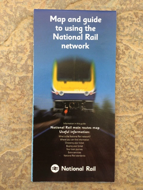 GUIDE TO USING the National Rail network main railway routes map July ...