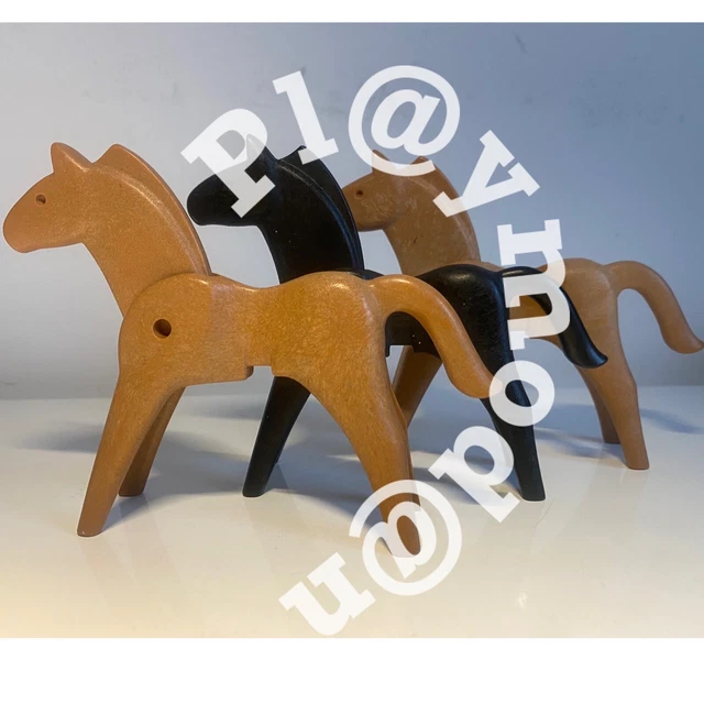 Playmobil Vintage Western – Moine Avec Charriot Et Tonneau – Collection