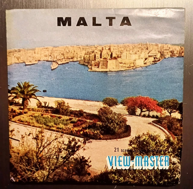 View Master  Malta   C 090  Con Foglietti Illustrativi