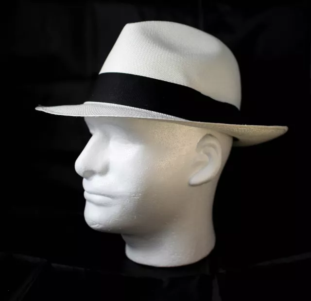Genuine Ecuador Montecristi" Panama Hat " - 100% Handmade With Toquilla Straw