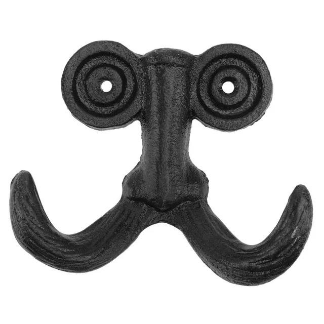 Pothook Beard Cast Iron Decorative Hooks Peg European Style