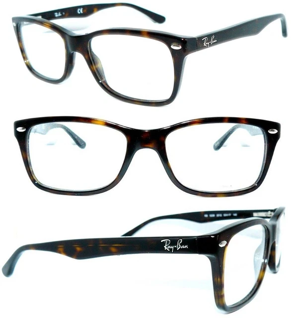 RAY BAN BRILLE BRAUN 5228 2012 53mm 5255 HERREN FASSUNG 5225 DAMEN GESTELL