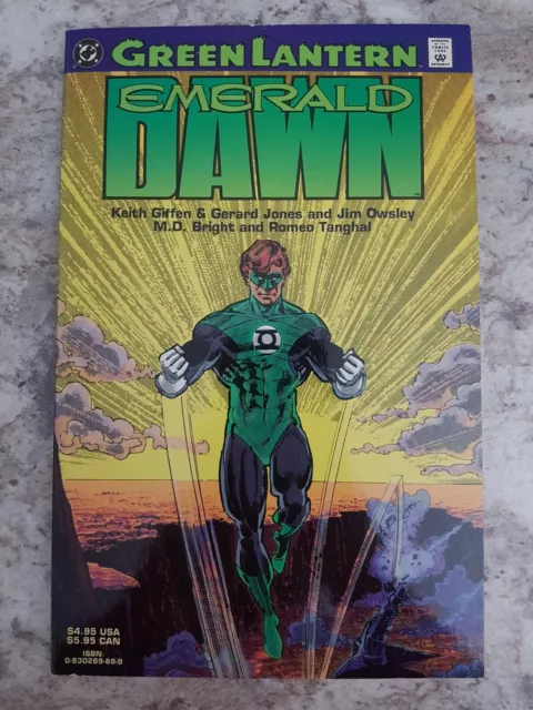 Green Lantern Emerald Dawn 1st Print TPB Graphic Novel VF- Giffen DC