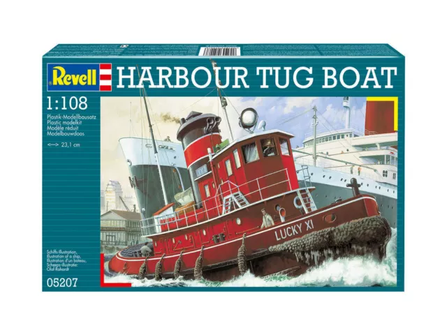 Revell 1:108 5207 Harbour Tug Boat