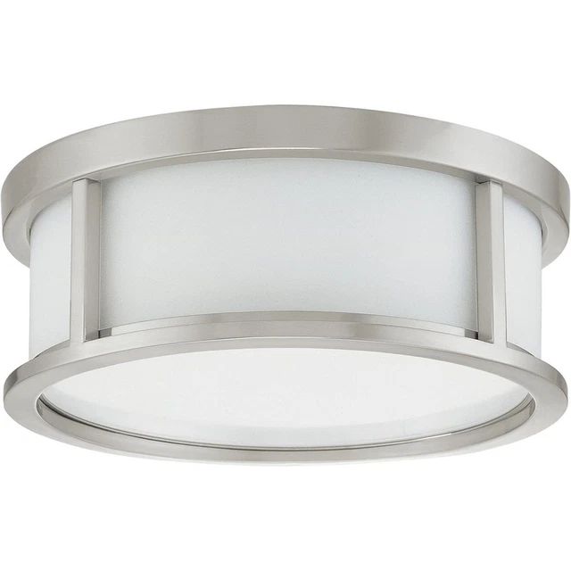 Nuvo Lighting 60/2859 Odeon Flush Mount Brushed Nickel