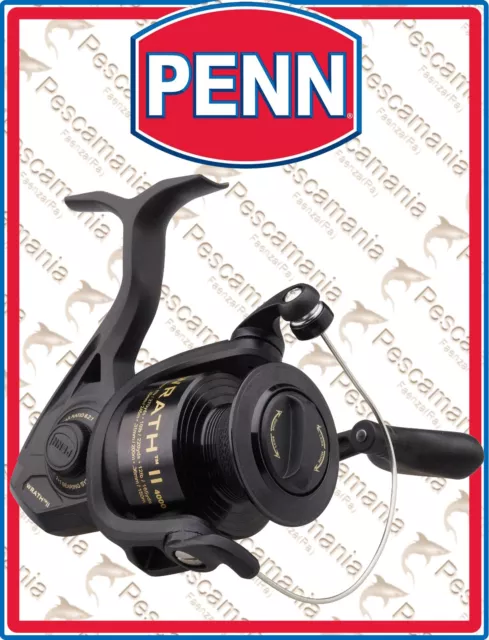 Carrete PENN Wrath II 5000 Spinning Pesca de Arrastre Saltwater