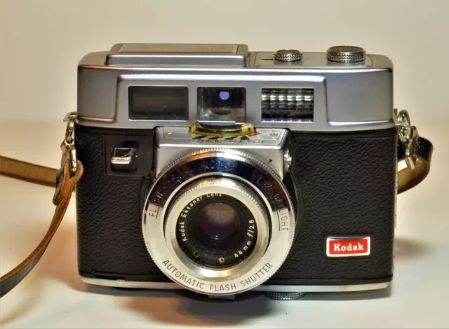 Vtg Kodak Automatique 35F 35mm Caméra à Film Ektanar 44mm F: 2.8mm Lentille