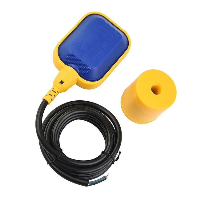 Produktbild von 2er-Pack Schwimmerschalter Aus PP – Vertikaler Flüssigkeitssensor, Wasserstandsregler Für Tanks & Pools
