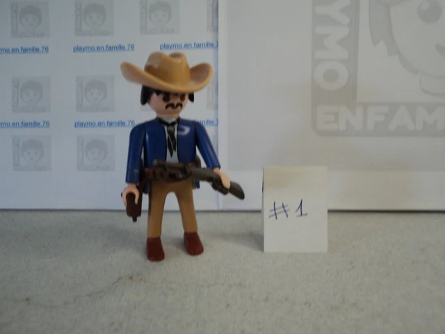 Playmobil Vintage 3245 – Set Complet Diligence Western Avec Personnages Et Chevaux (1977)