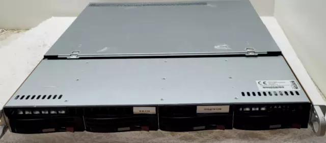 Supermicro server gehäuse 19" 4x LFF SAS/SATA Backplane CSE-813M| psu 350watt