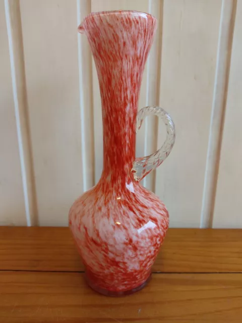 Murano - Venedig - Italy - Opaline - Vase - Karaffe - Glas - 25,5 cm - Shabby