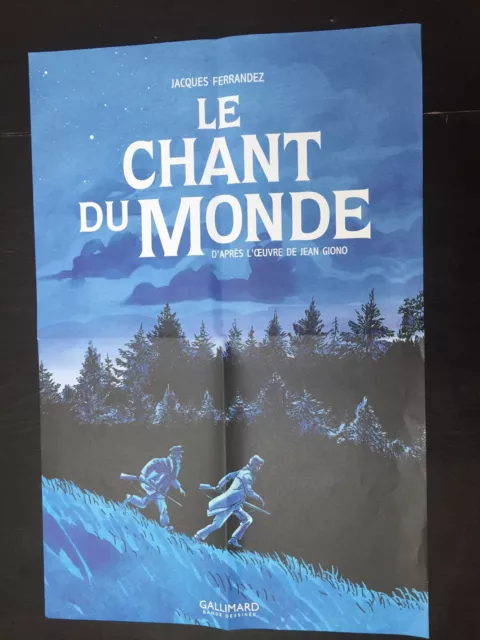 Affiche Bd - Le Chant du monde - Jacques Ferrandez - 40x60cm