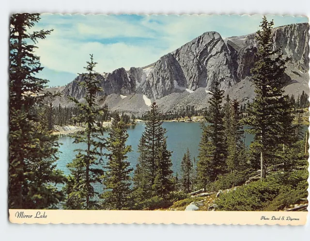 Postcard Mirror Lake & Snowy Range Medicine Bow National Forest West Laramie WY