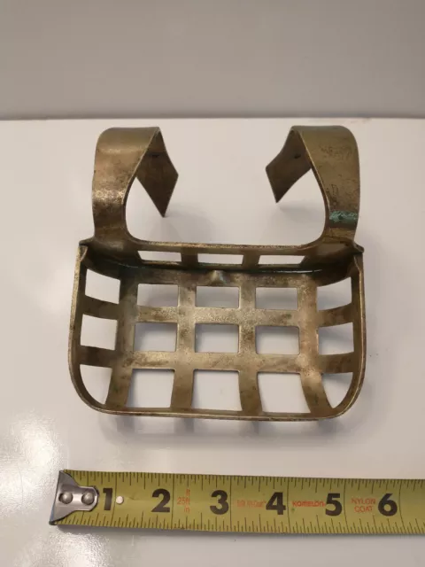 Antique Brass Soap Dish for Rim of Claw foot Bath Tub