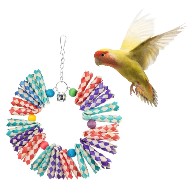 1pc Papagei Liefert Papagei Biss Spielzeug Vogel Spielzeug Vogel Liefert 3
