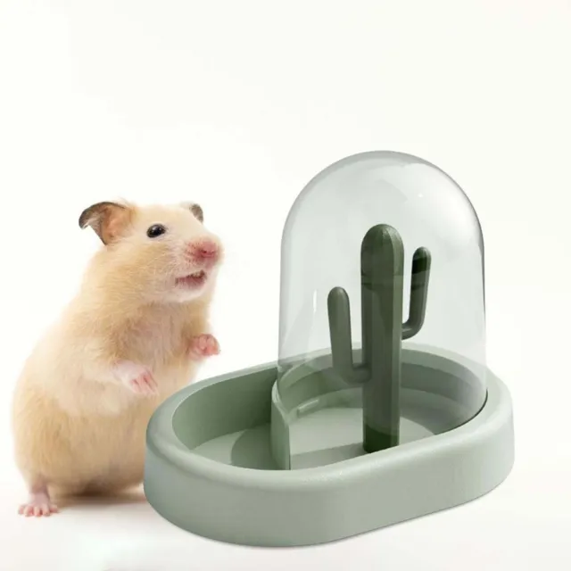 Bowl Container Hamster Automatic Feeder Hamster Food Dispenser Pet Water Bowl