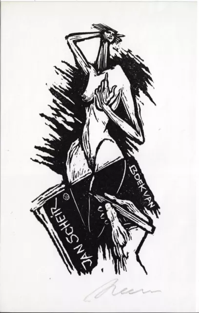 JAN MEEUS: Exlibris für Jan Scheir