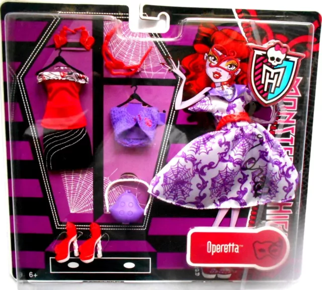 Abiti Monster High Operetta Mattel 2012 Y0405
