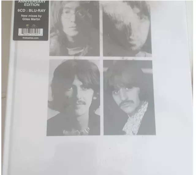 The Beatles: White Album, Anniversary, Limited Edition,  (6CD, Blu Ray)