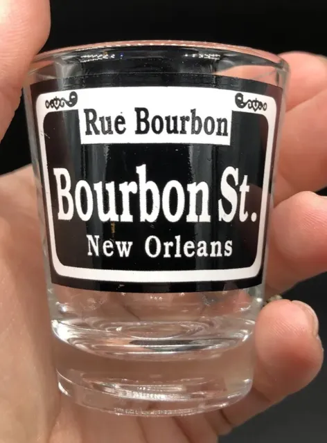Bourbon St. New Orleans Shot Glass