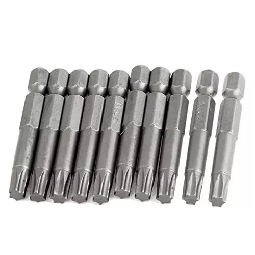 100mm Creux Torx Embout Tournevis Tige Hexagonale T6-T40 Tool for  Exact-Screw
