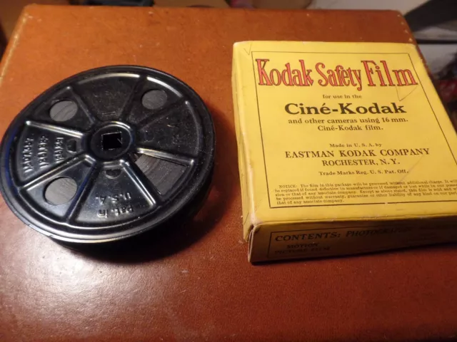 Rare Vintage 16mm Kodak Home Movie Film Reel Circa 1930s Great Depression Era a1