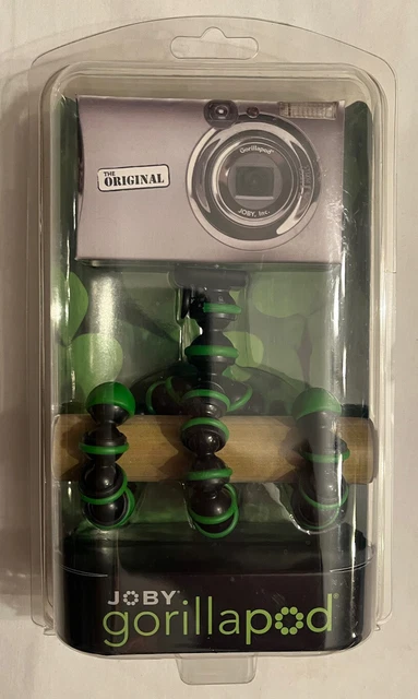 JOBY GORILLAPOD ORIGINAL FLEXIBLE TRIPOD with LOCK RING and SLIMLINE ATTACHMENT 