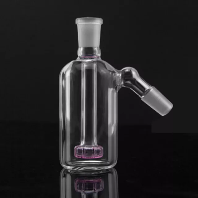 4.3 inch Glass Ash Catcher 14mm 45 Degree Water Pipes Bongs Percolator Bubbler