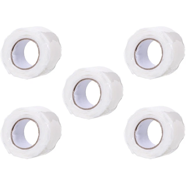 Cinta de reparación impermeable cinta de PVC cinta de reparación pesada para mangueras White