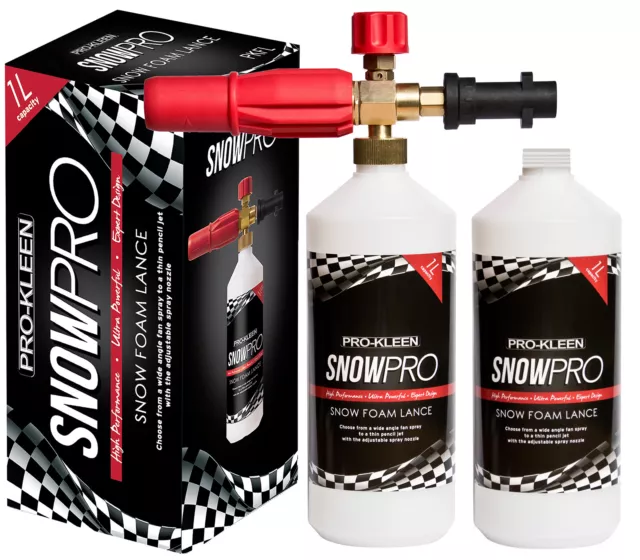 ProKleen Snow Foam Lance Cannon Car Cleaning Karcher K Compatible Gun