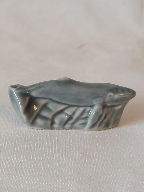 Humpback Whale Figurine Rose Tea Wade Whimsy