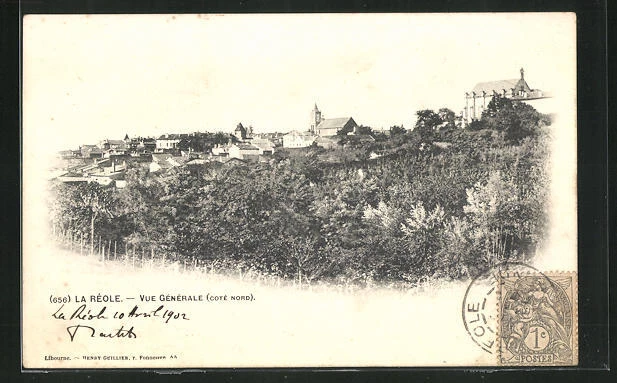 CPA La Reole, Vue Generale