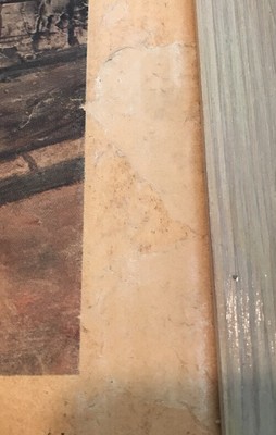 Vintage MAURICE UTRILLO, V 1922 Lithograph of Oil Painting Framed 32 ten 26 Signed 11