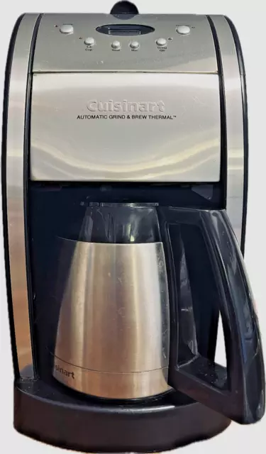 Cuisinart Automatic Grind & Brew Thermal 10 Cups Coffee Maker DGB-600BC Tested