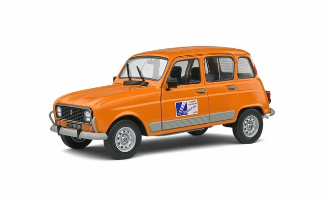 RENAULT 4 GTL DDE Orange 1978 (4L) - 1:18 SOLIDO S1800110